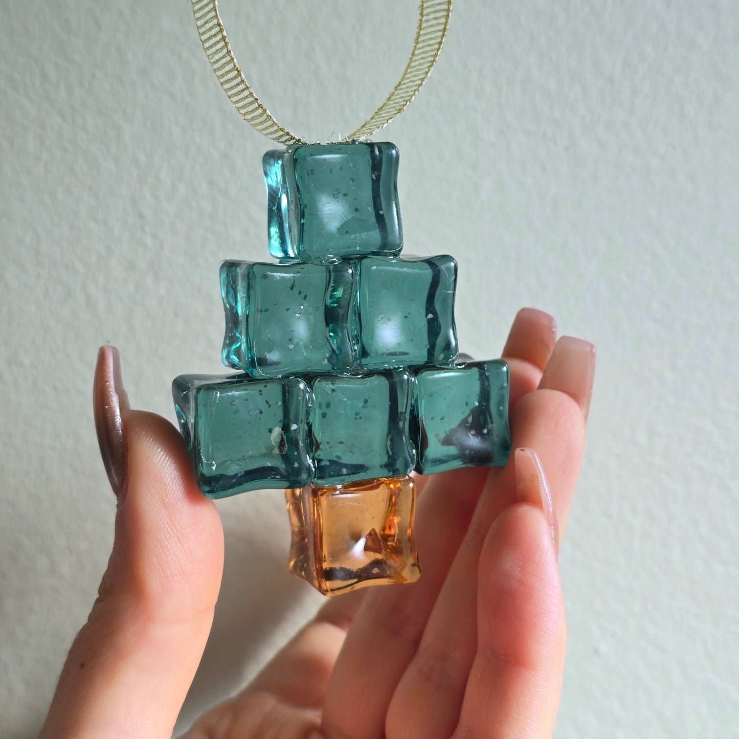 Pixel Tree Ornament