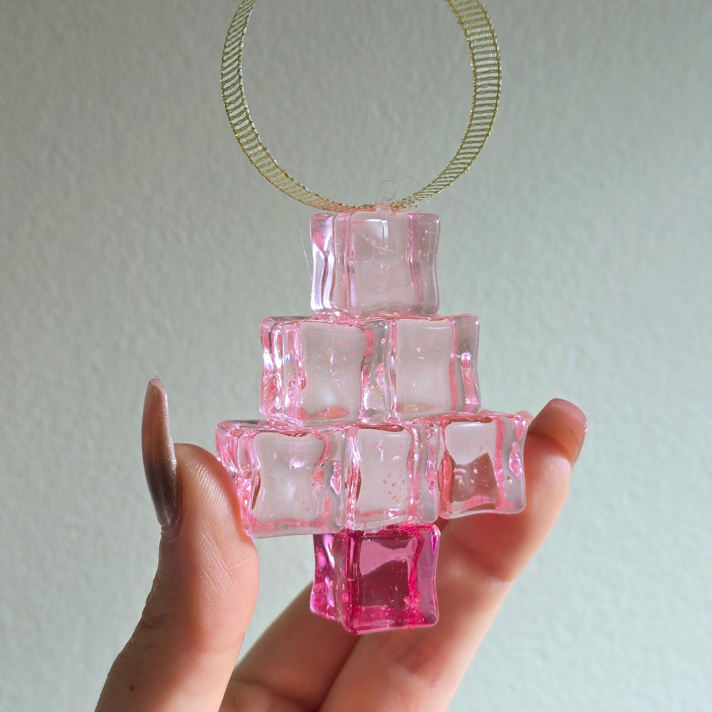 Pixel Tree Ornament