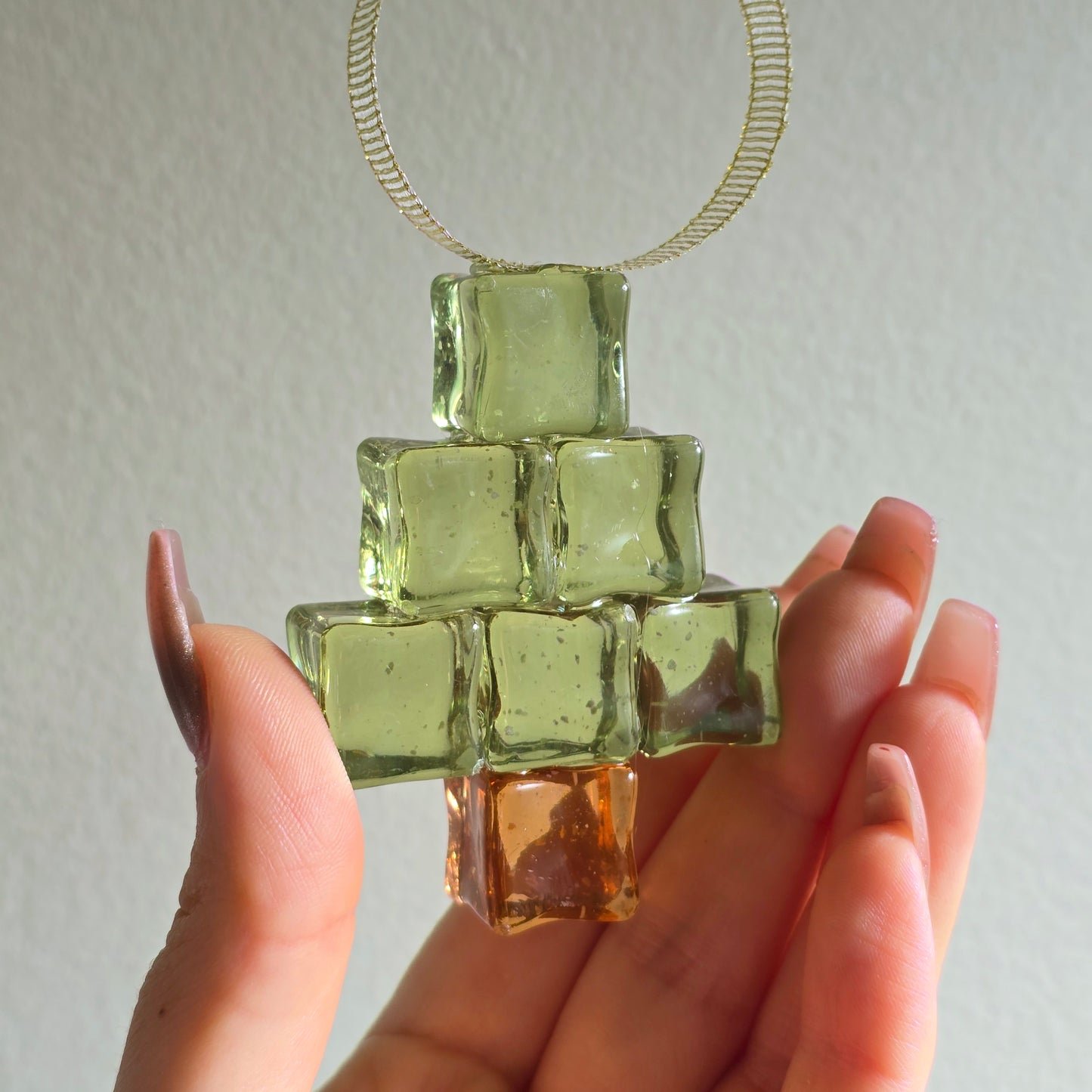 Pixel Tree Ornament